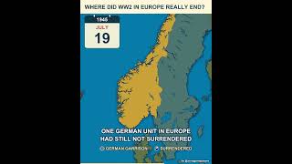 Where Did World War II Actually End in Europe? 🏳️