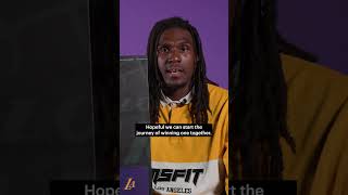 Kevon brings championship experience to the squad #lakers