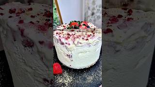 White Chocolate Strawberry Cheesecake