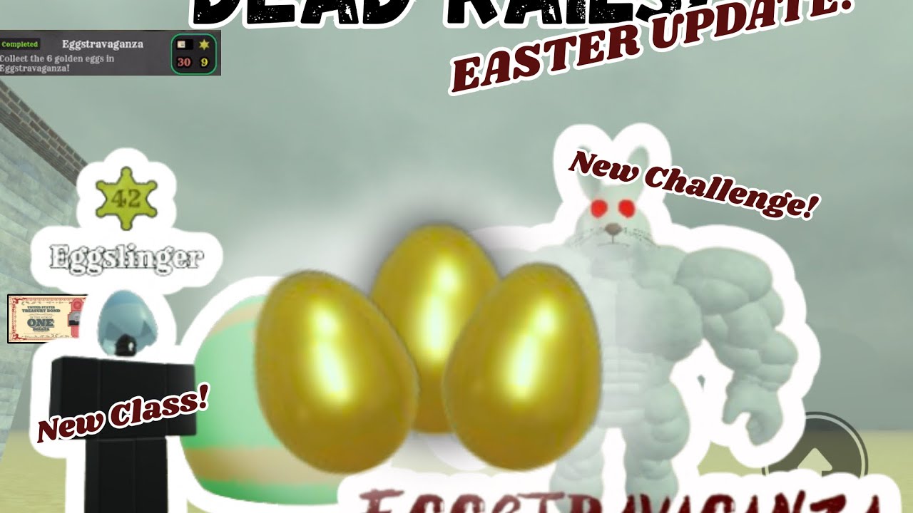 Dead Rails Eggstravaganza 2025 Gold Eggs (ROBLOX!)