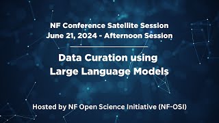 CTF NF Conference: Data Curation using Large Language Models
