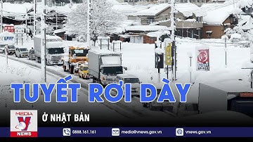 Tuyết rơi dày ở Nhật Bản – Tin thế giới – VNEWS