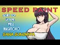 Sana Sunomiya Speedpaint