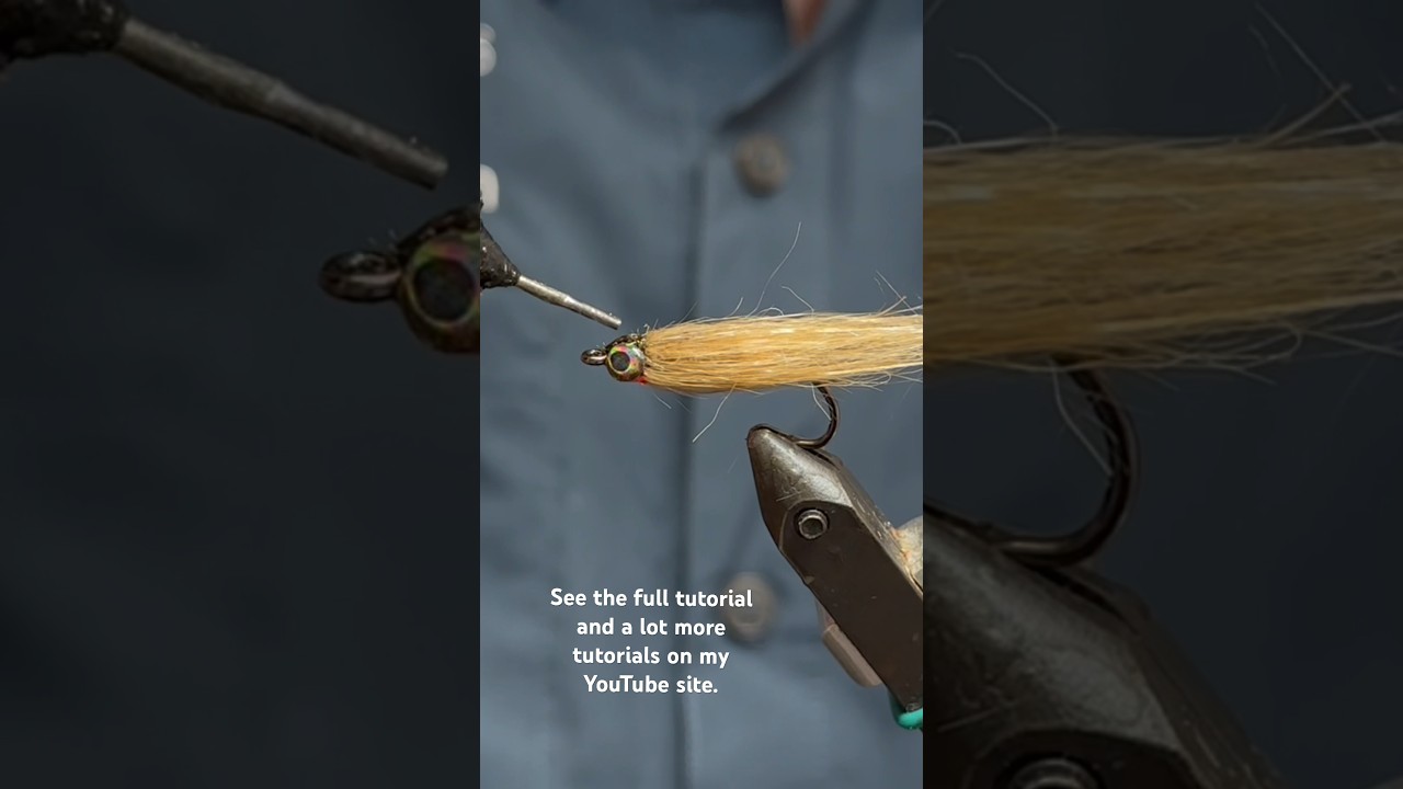 Golden Goby 3.0. GREAT FLY FOR SEA TROUT DURING FALL. CHECK IT OUT. 