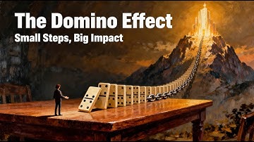 The Domino Effect: Small Steps, Big Impact – Motivational Story You NEED to Hear