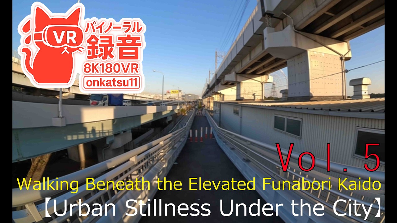 🌃[Walking Beneath the Elevated Funabori Kaido—Urban Stillness Under the City]🚶‍♂️Chapter Five‼