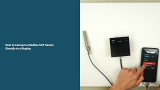 PIERRE Academy: How to Connect a Modbus SHT Sensor Directly to a Display