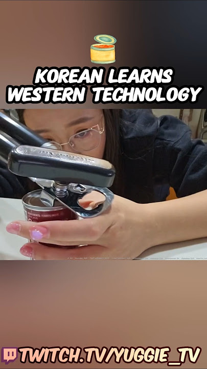 Korean Learns Western Technology  #shorts #clips #funny #twitch #fail #american #korean