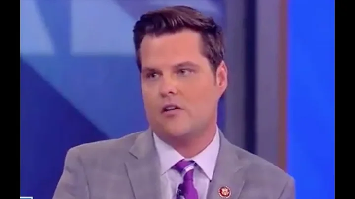 Meghan McCain laughs at Matt Gaetz to his face on ...