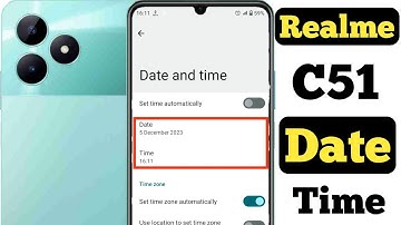 how to set date and time on realme c51 || Realme c51 me date aur time kaise set kare ||