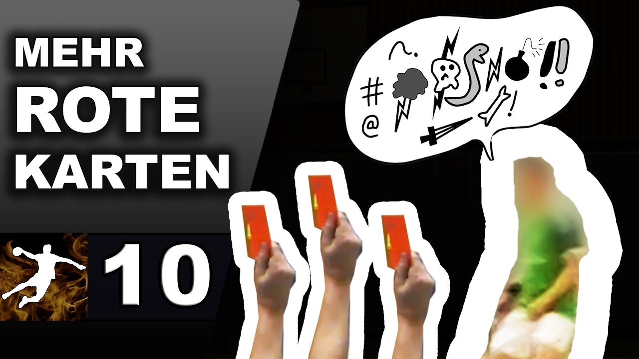 11 Mehr Rote Karten im Handball! YouTube
