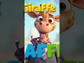 Can he reach the top? 🦒 G is for Giraffe #Shorts Learn the Letter G! 🦒 G for Giraffe #ABC #Preschool