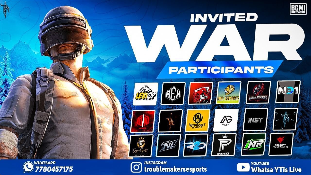 5K Invitational: Trouble Makers Esports Tournament! 
👑 📍 Live Now on:Whatsaa YTis Live