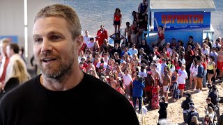 Celebrity Inside the BAYWATCH Reboot's Open Casting Call With New Star Stephen Amell Net Worth