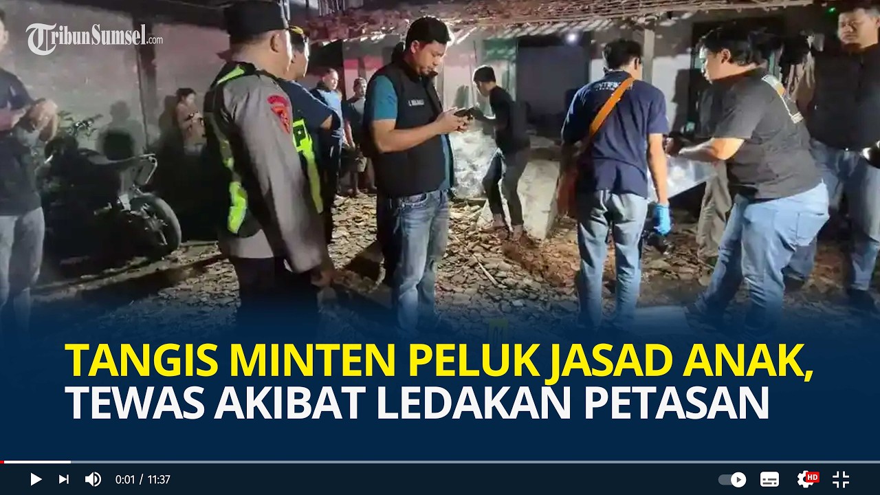Tangis Minten Peluk Jasad Anak, Tewas Akibat Ledakan Petasan di Ponorogo, Rumah Ikut Hancur