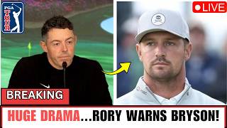 🚨 SHOCKING! Rory McIlroy Sends Brutal Warning to Bryson as LIV Golf COLLAPSES! #brysondechambeau
