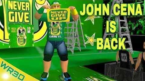 John Cena Return Money In The Bank 2021 Wr3d