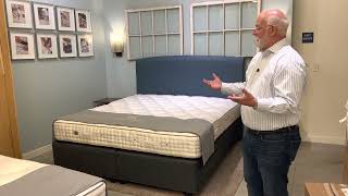 Vispring Bed Box Springs Overview with Barrie Brown of the Sleep Luxury Bed store in San Jose, CA