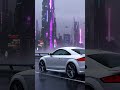 Audi TTS in Anime art style