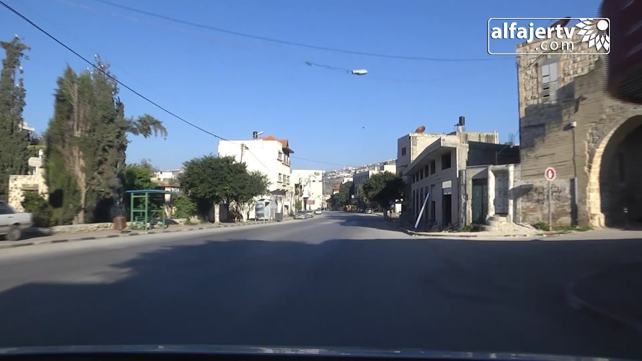 جولة في بلدة عنبتا شرق طولكرم صباح اليوم 23/12/2015