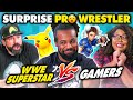 WWE Superstar Vs. Gamers | Fighting Games Challenge