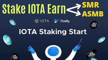 How to Stake IOTA Token🔥 Stake IOTA and Receive SMR, ASMB Tokens | Firefly Wallet IOTA Stake