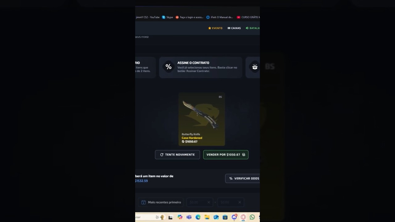 SELOCO UMA BUTTERFLY DE 1K DOL 