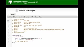 Famous Tampermonkey 2025 · Aprende a crear tu primer script en 3 min Profile