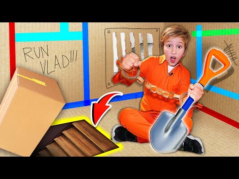 تحدي الهروب من سجن الكرتون