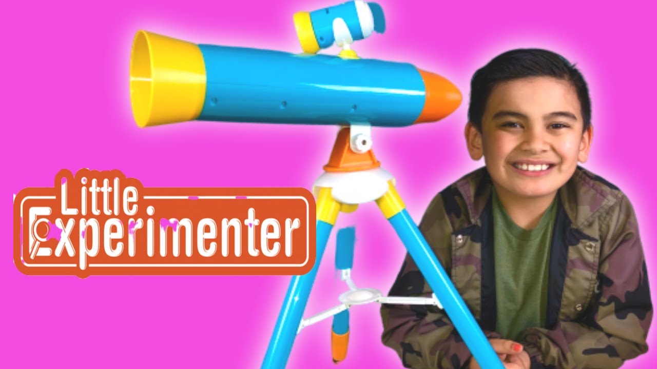 Keelan Try projector telescope for kids by Little Experimenter # ...