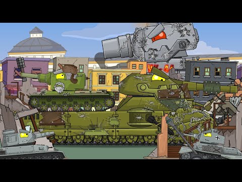 Ратте в Москве • Батя в здание - Мультики про танки