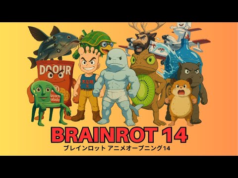 BRAINROT ANIME OPENING P 14 Official Music Video