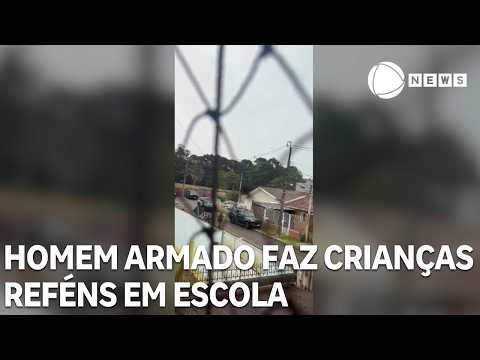 Armed man takes children hostage at school in Curitiba