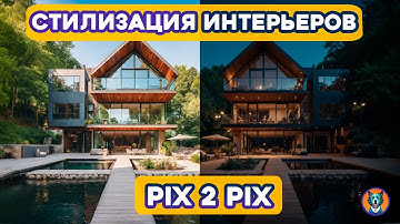 Стилизация интерьера, архитектуры, пейзажей, портретов