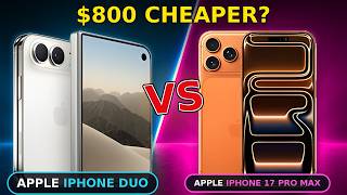 Apple iPhone Duo vs Apple iPhone 17 Pro Max — Which One Makes More Sense