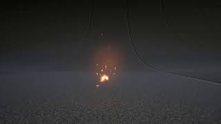 Unreal Engine fire particles