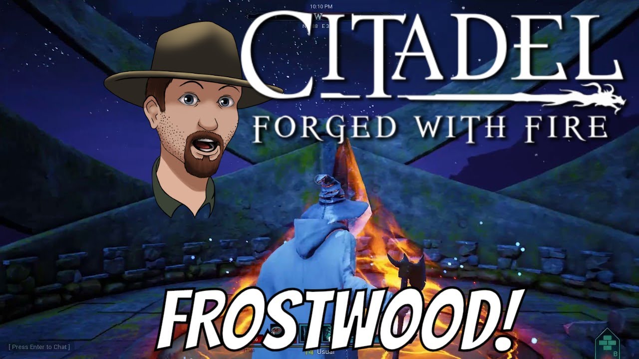 HOW TO GET FROSTWOOD!- Crafting Update- Citadel Forged with Fire EP. 4