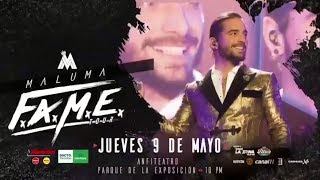 Maluma en Lima - 09 de Mayo 2019 (Spot Tv)