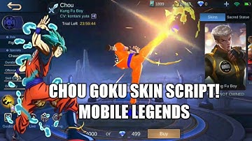 Chou Goku Script! NO BAN | Mobile Legends Script