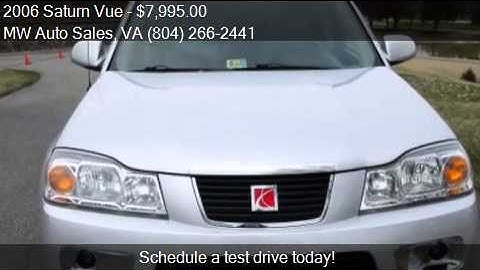2006 Saturn Vue for sale in Glen Allen, VA 23060 at the MW A