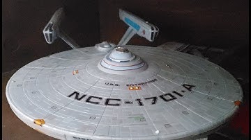 Model #12 Episode 3: Final Assembly of the 537 Scale Enterprise-A