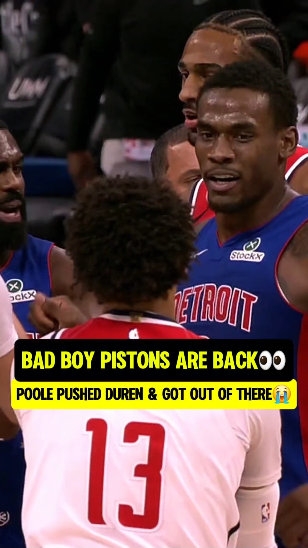 Poole didn't want the smoke?