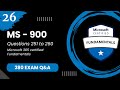MS 900 Exam Q&A #26 - Microsoft 365 Fundamentals