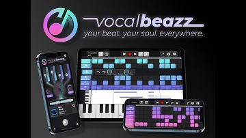 vocalBeazz iOS music & beats creation app