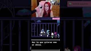 vaya elección de palabras #deltarune #deltarunekris  #tobyfox  #streamershorts #spamton