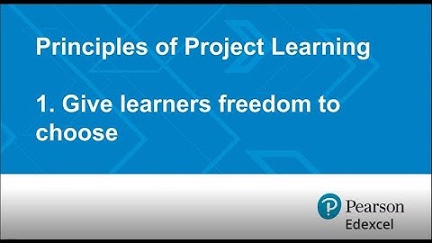 Principles of Project Learning
