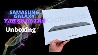 Samsung galaxy tab s8 ultra unboxing asmr screenshot 4