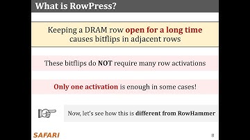 RowPress: leesverstoring in moderne DRAM-chips versterken | ISCA 2023