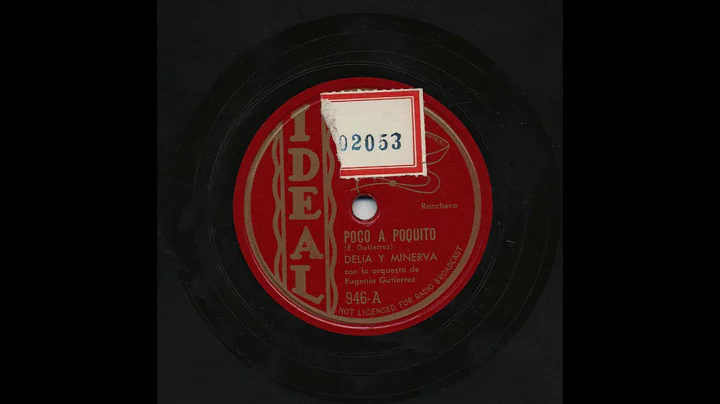 Delia Y Minerva - Poco A Poquito - Ideal 946-A