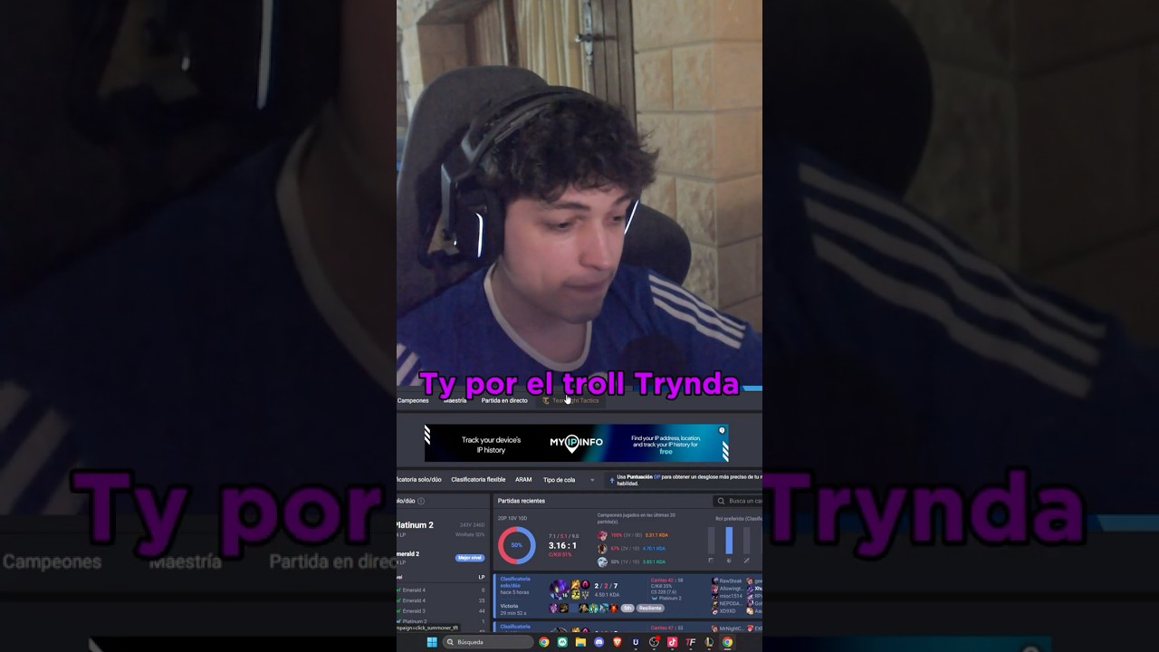 Experiencia SoloQ promedia 